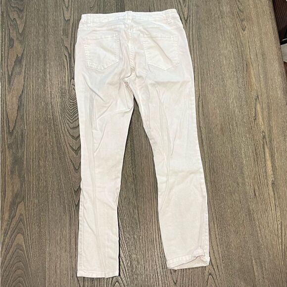 L.O.G.G H&M White Mid-Rise Skinny Jeans Size 8 - Picture 11 of 11